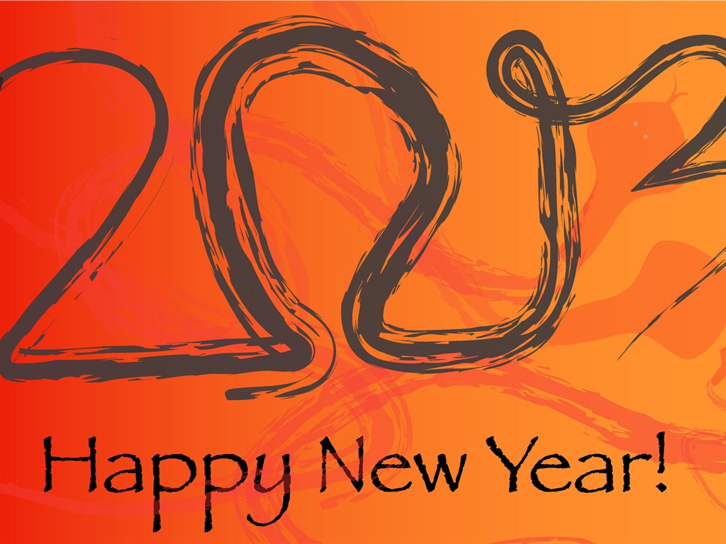 2013 Šťastný Nový Rok HD Tapety na plochu #11 - 1024x768