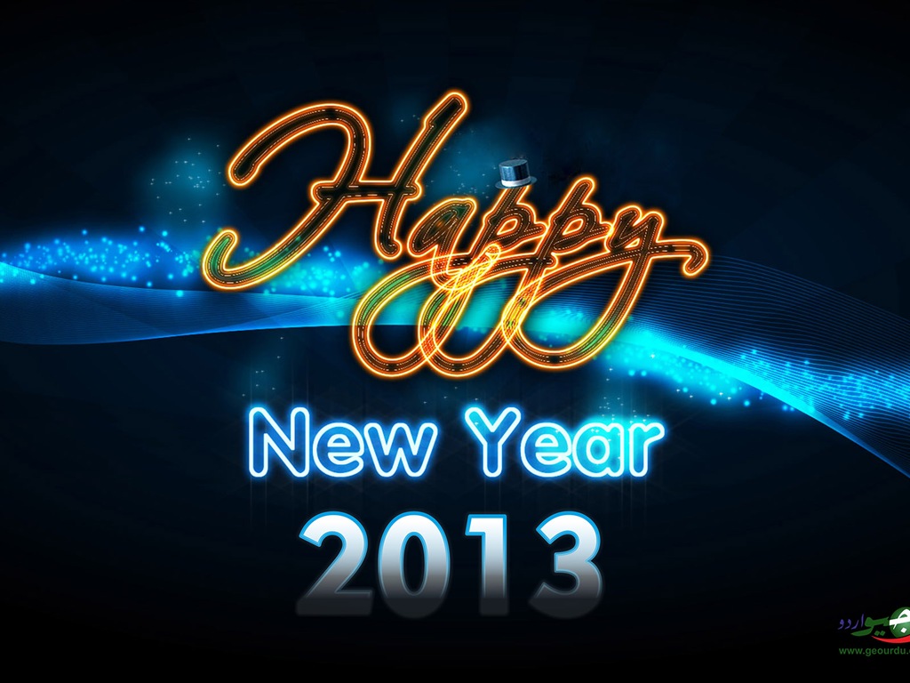 Feliz Año Nuevo 2013 HD fondos de pantalla #17 - 1024x768
