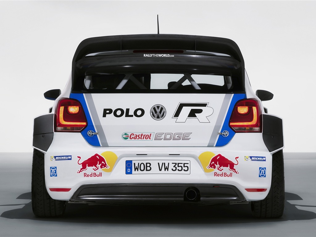 2013年フォルクスワーゲンポロR WRCのHDの壁紙 #6 - 1024x768