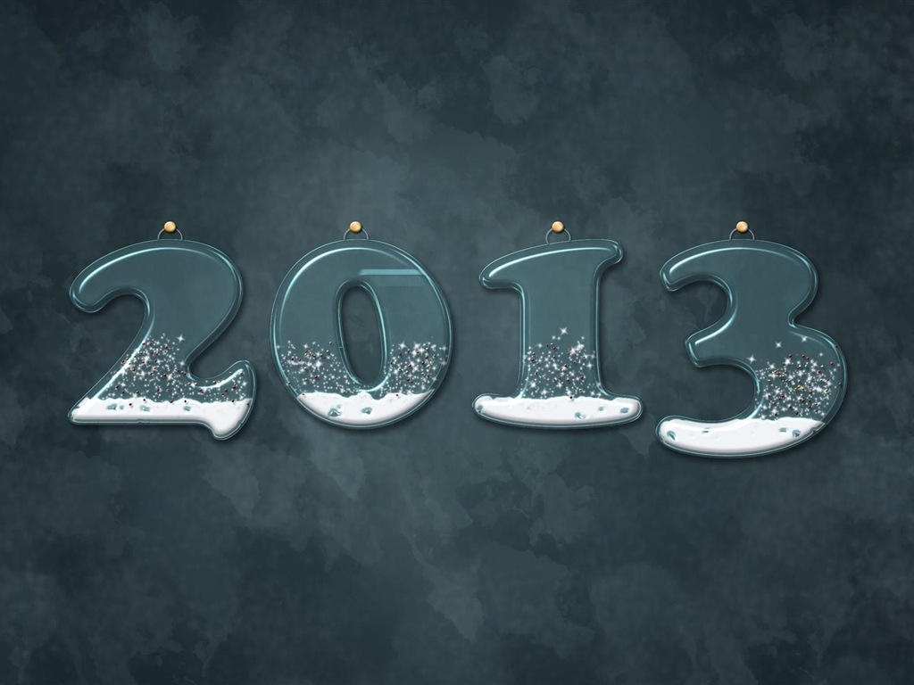 2013 Año Nuevo fondo de pantalla tema creativo (1) #18 - 1024x768