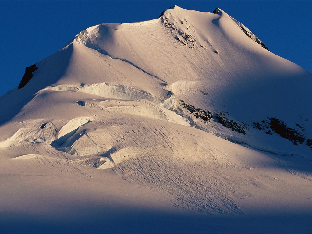 Windows 8 Wallpaper: Antarktis, Schnee Landschaft der Antarktis Pinguine #11 - 1024x768