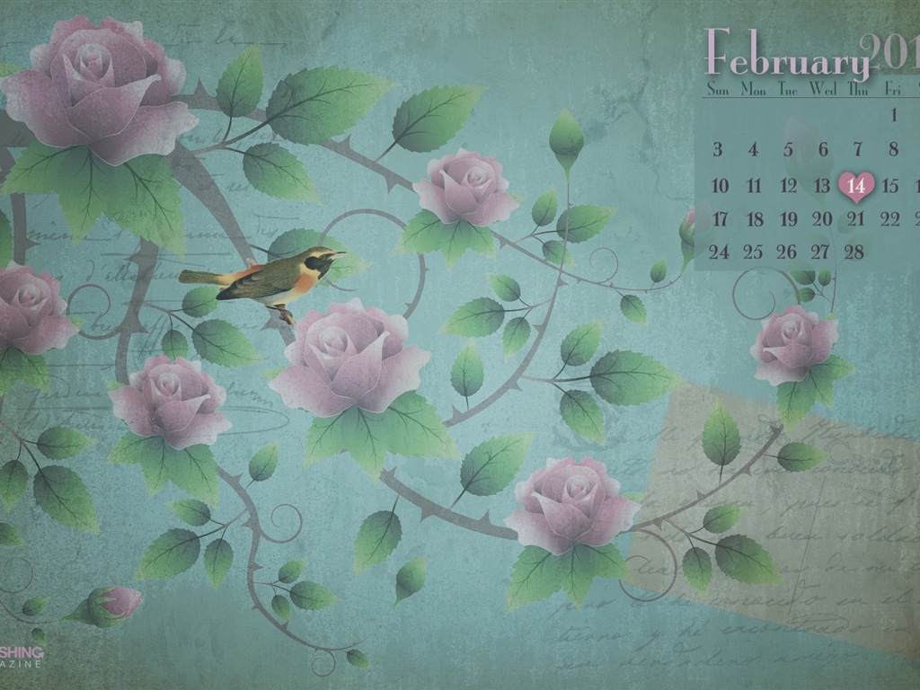 02. 2013 Kalendář tapety (1) #14 - 1024x768