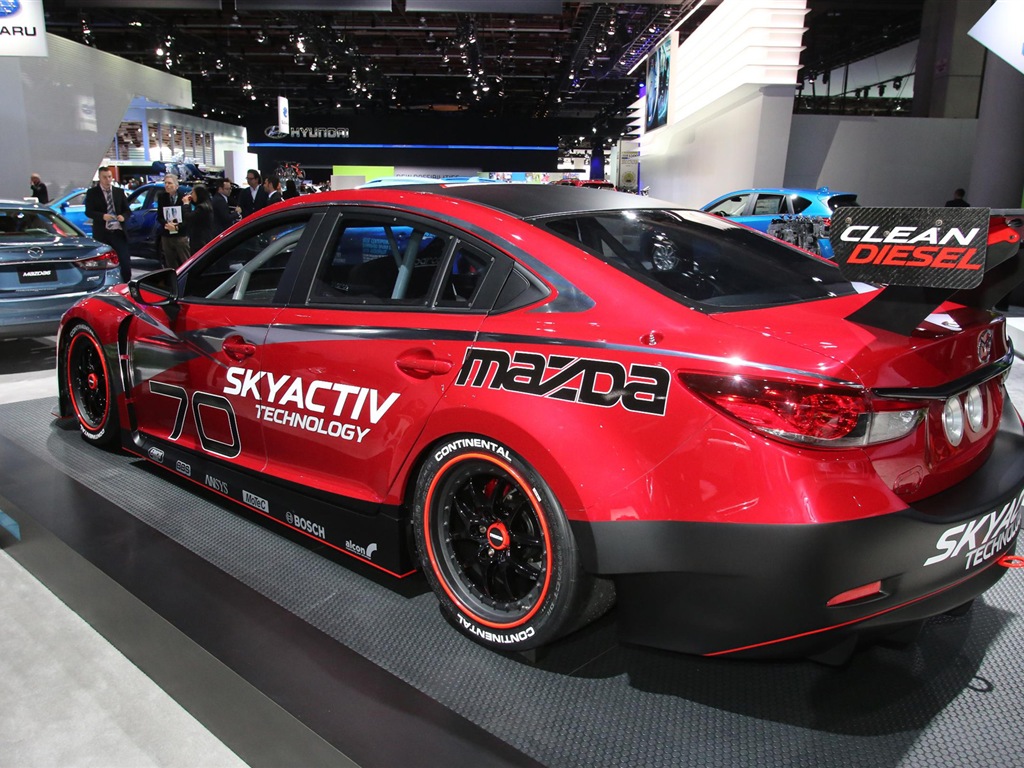 2013 Mazda 6 Skyactiv-D race car HD wallpapers #3 - 1024x768