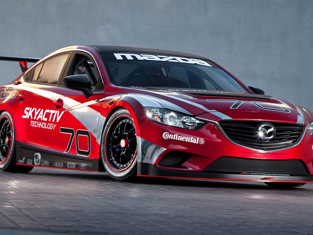2013 Mazda 6 Skyactiv-D race car 马自达 高清壁纸7 - 1024x768