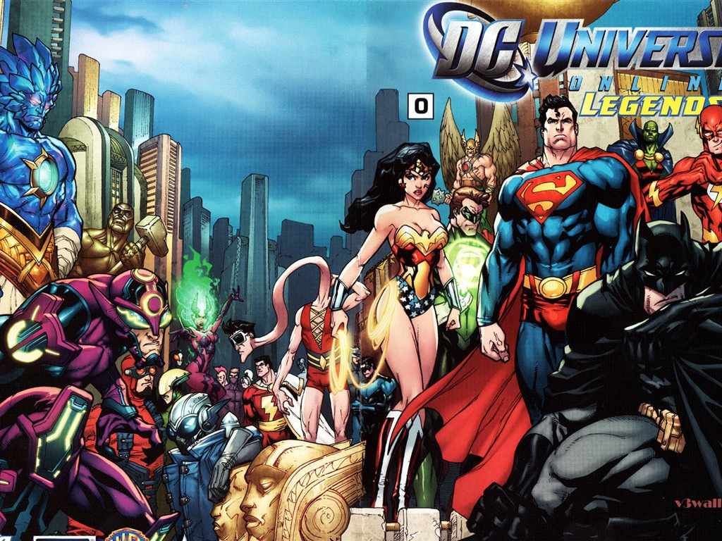 DC Universe Online DC 超级英雄 在线 高清游戏壁纸24 - 1024x768
