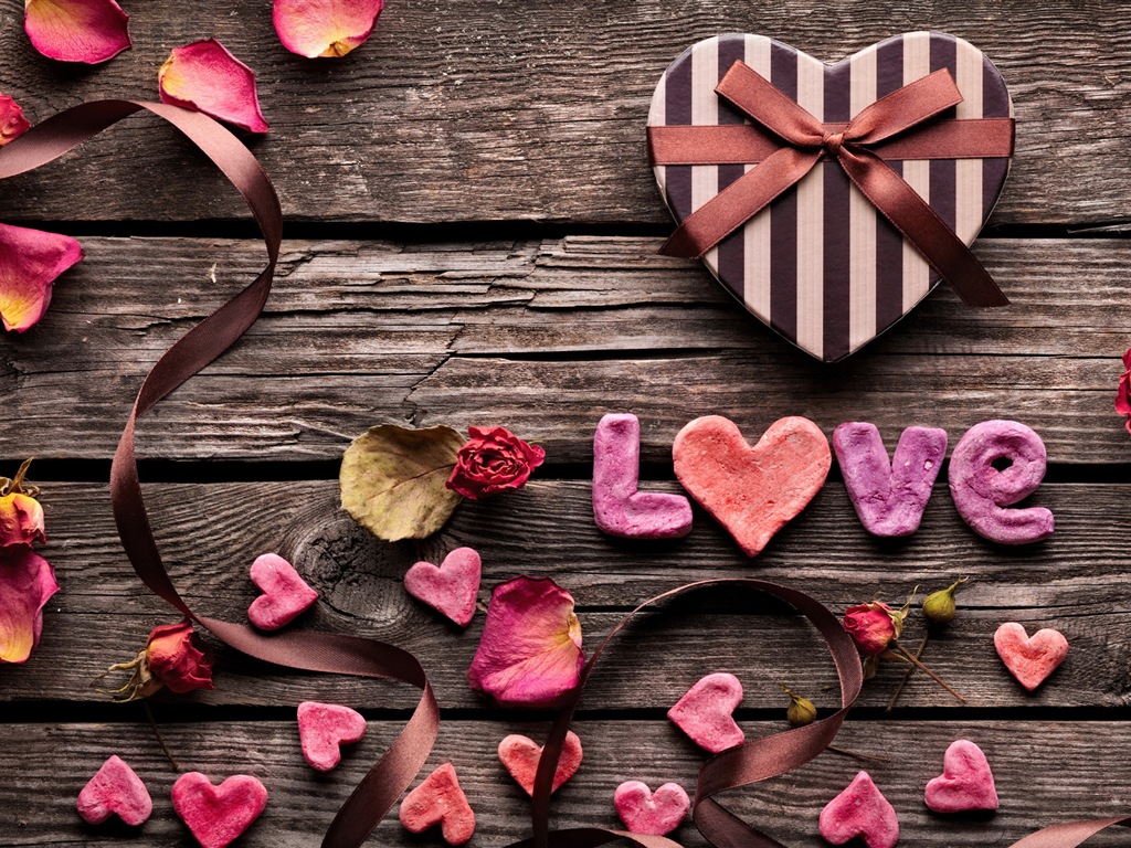 Warm and romantic Valentine's Day HD wallpapers #16 - 1024x768