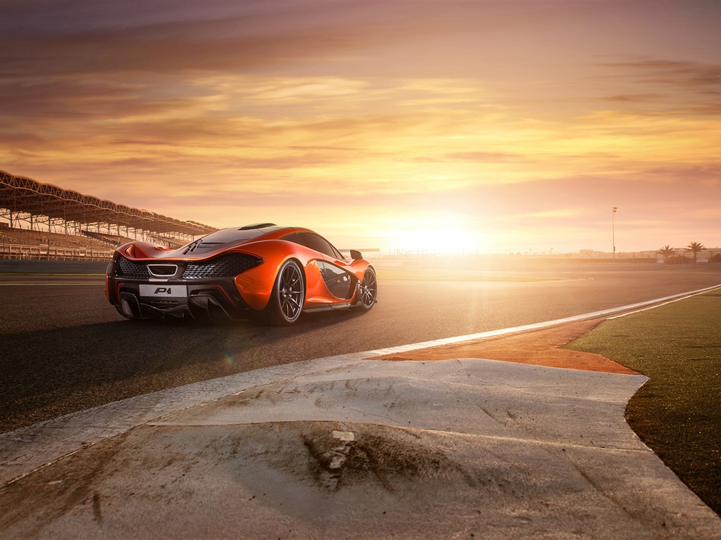 2013 McLaren P1 supercar HD fonds d'écran #4 - 1024x768
