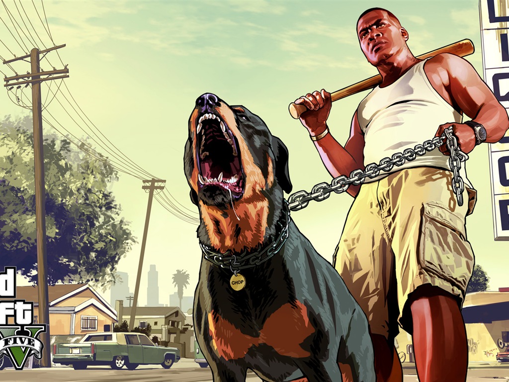 Grand Theft Auto V GTA 5 fonds d'écran de jeux HD #9 - 1024x768