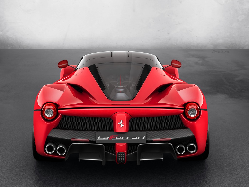 2013 Ferrari supercar rojo LaFerrari HD fondos de pantalla #8 - 1024x768