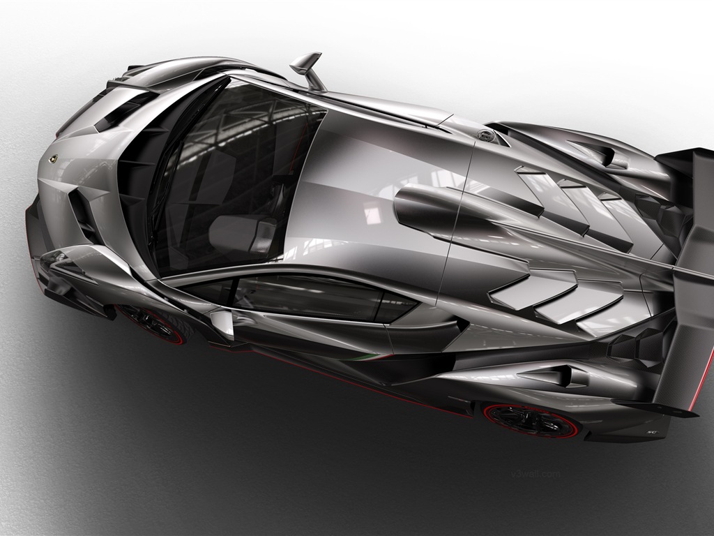2013 Lamborghini Veneno luxe supercar HD fonds d'écran #4 - 1024x768