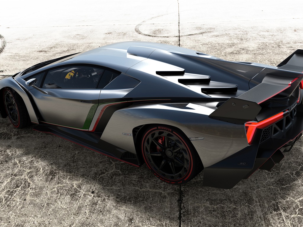 2013 Lamborghini Veneno 兰博基尼Veneno豪华超级跑车高清壁纸6 - 1024x768