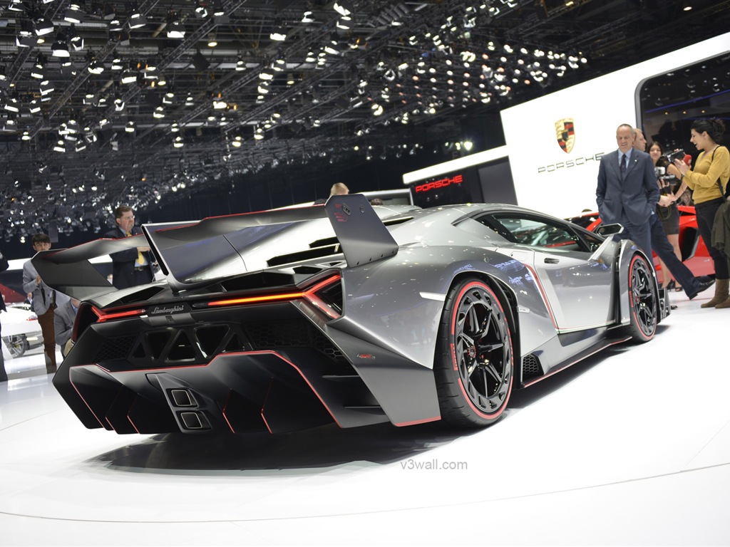 2013 Lamborghini Veneno luxe supercar HD fonds d'écran #17 - 1024x768