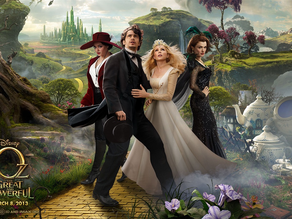 Oz The Great and Powerful 2013 HD wallpapers #1 - 1024x768