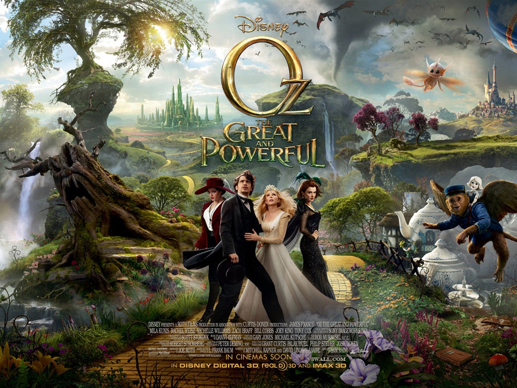 Oz The Great and Powerful 绿野仙踪 高清壁纸20 - 1024x768