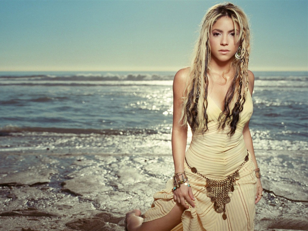 Shakira 夏奇拉 高清壁纸24 - 1024x768