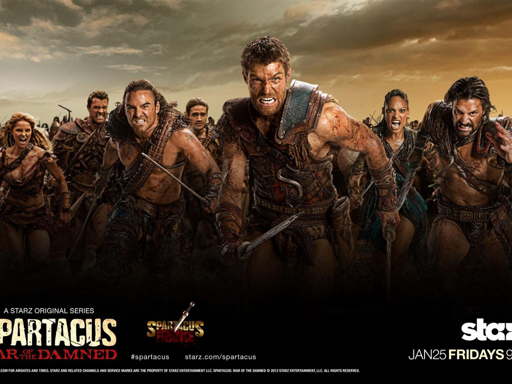 Spartacus: War of the Damned 斯巴达克斯：亡者之役 高清壁纸1 - 1024x768