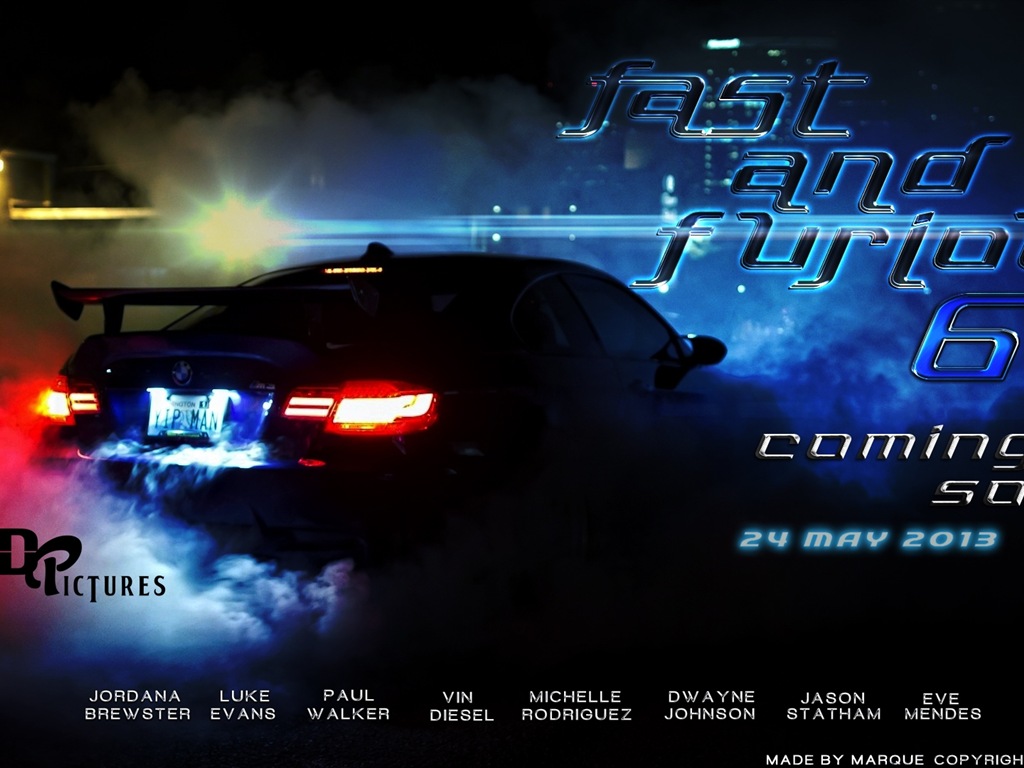 Fast and Furious 6 fonds d'écran de films HD #3 - 1024x768