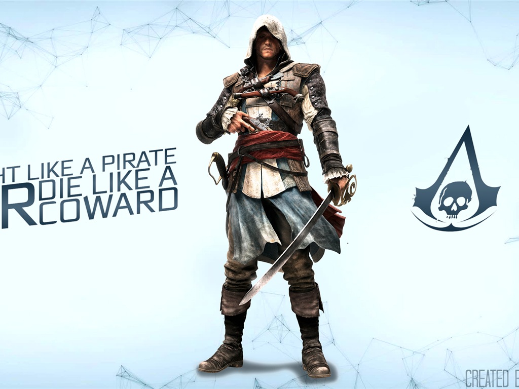 Creed IV Assassin: Black Flag HD wallpapers #3 - 1024x768