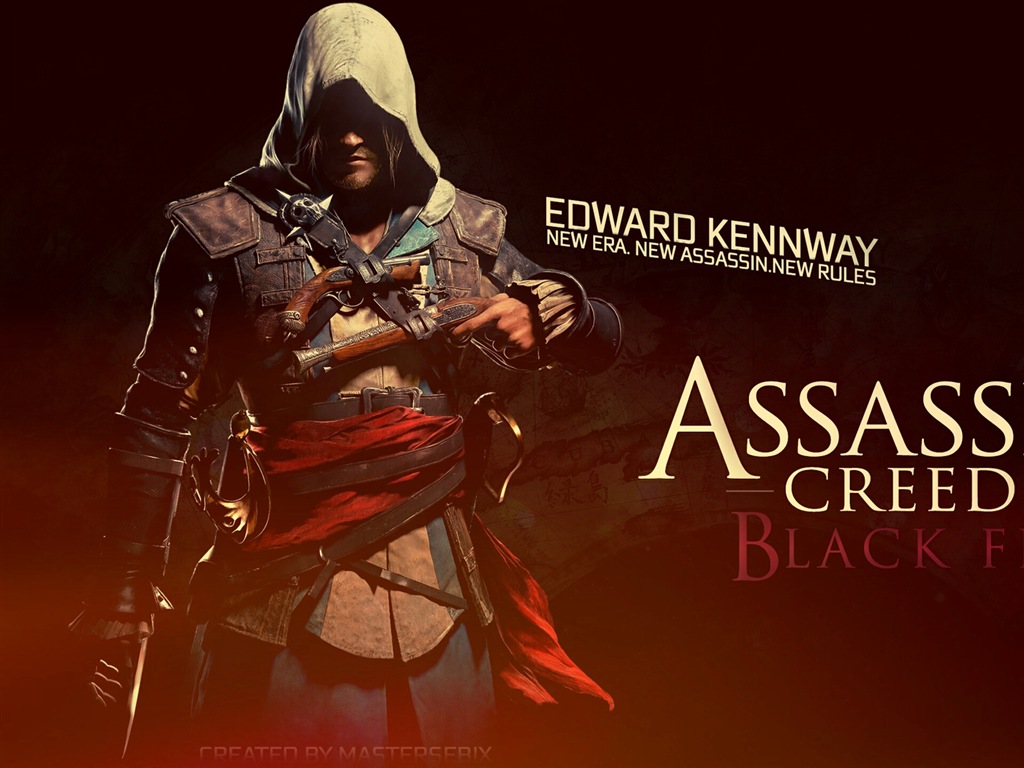 Creed IV Assassin: Black Flag HD wallpapers #17 - 1024x768