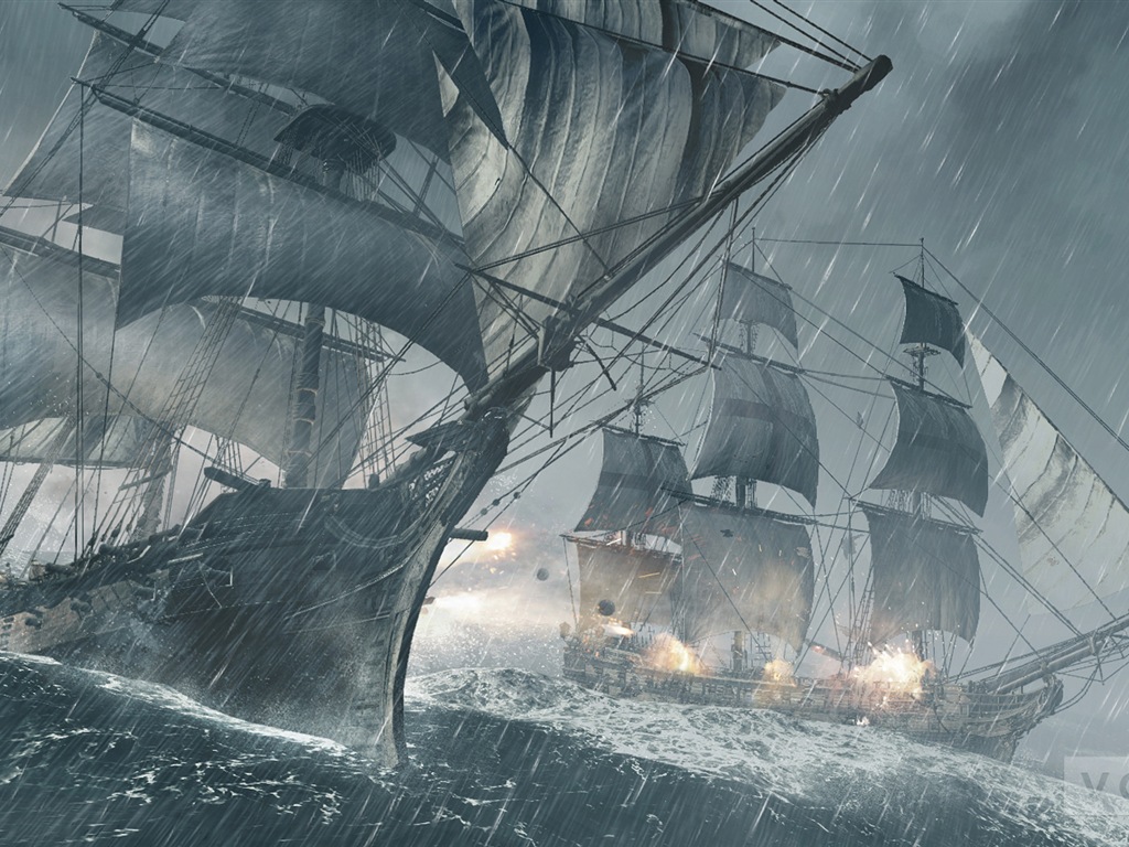 Creed IV Assassin: Black Flag HD wallpapers #19 - 1024x768