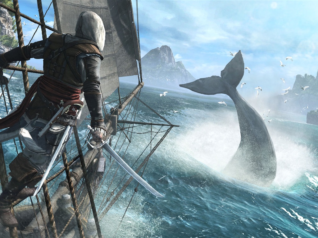 Creed IV Assassin: Black Flag HD wallpapers #20 - 1024x768