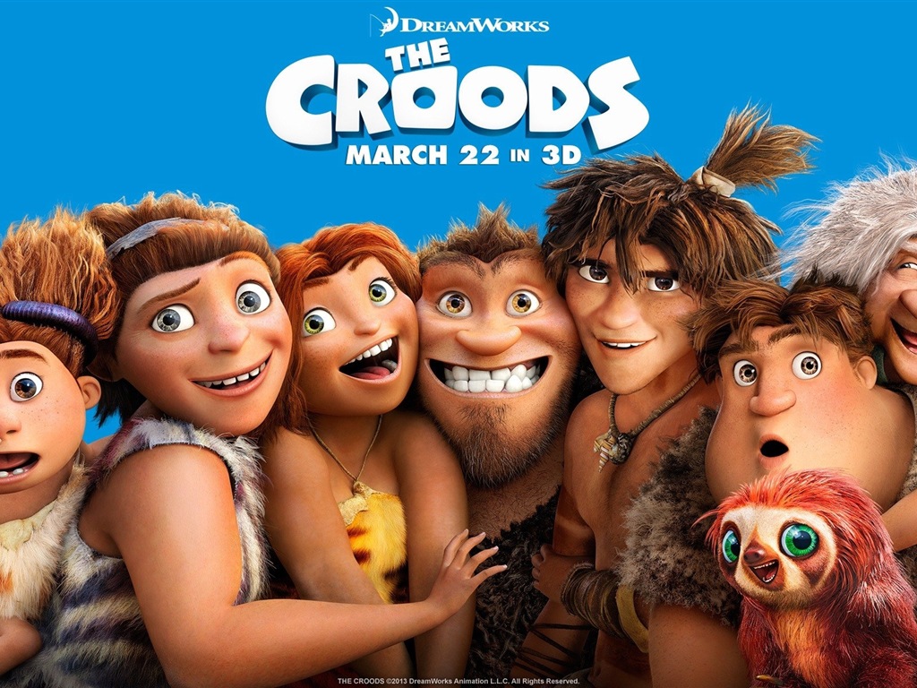 V Croods HD Movie Wallpapers #3 - 1024x768