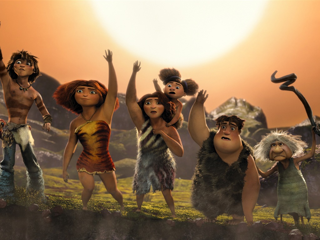V Croods HD Movie Wallpapers #4 - 1024x768
