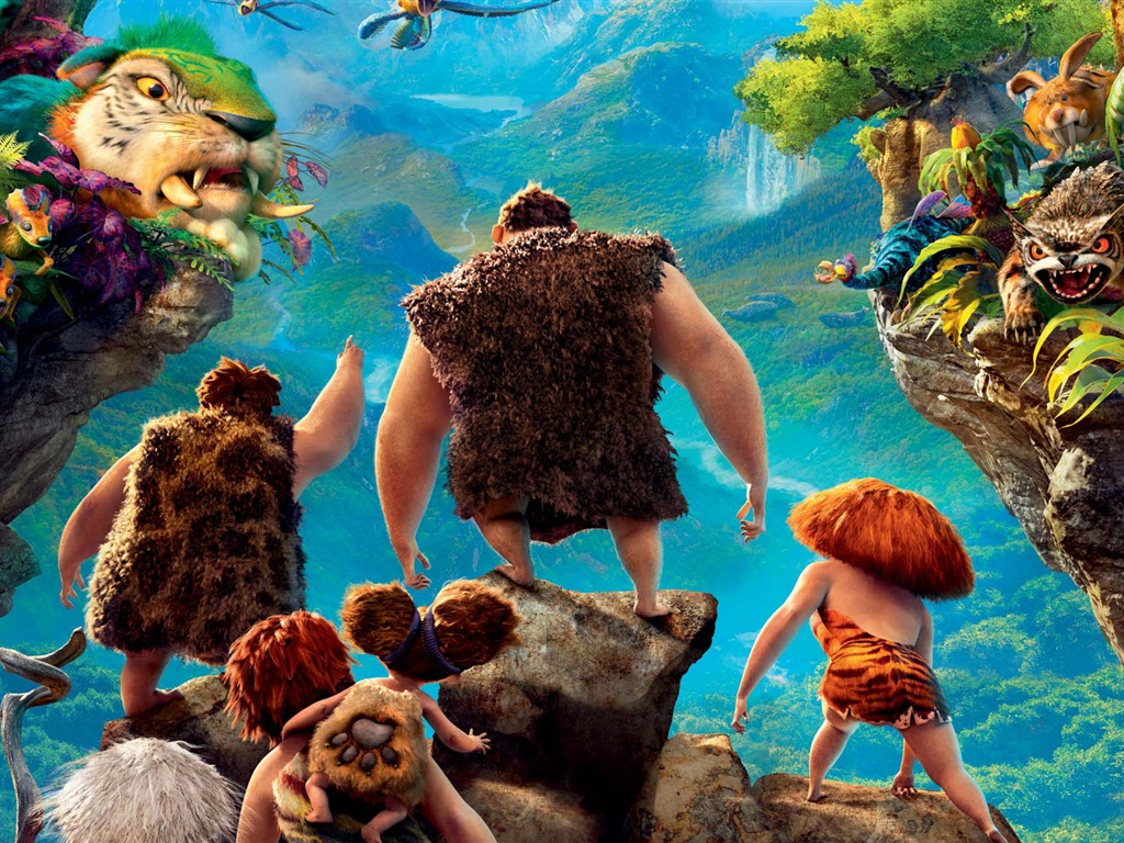 V Croods HD Movie Wallpapers #5 - 1024x768