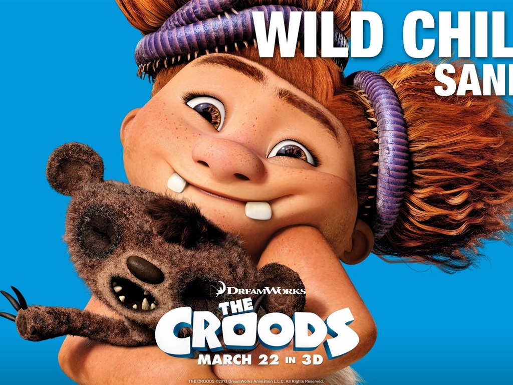 Croods обои HD фильм #9 - 1024x768