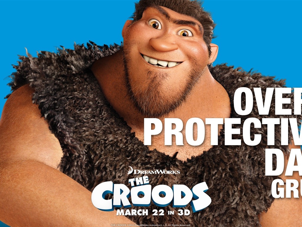 V Croods HD Movie Wallpapers #11 - 1024x768