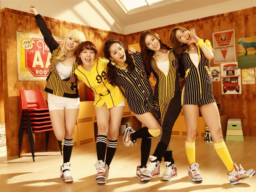 Jour Corée musique pop filles les fonds d'écran HD de la fille #6 - 1024x768