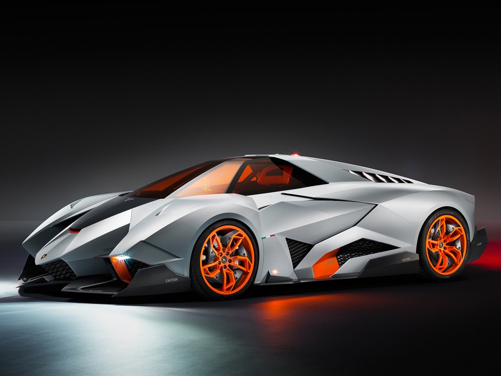 Lamborghini Egoista Concept 蘭博基尼Egoista概念超級跑車 高清壁紙 #1 - 1024x768