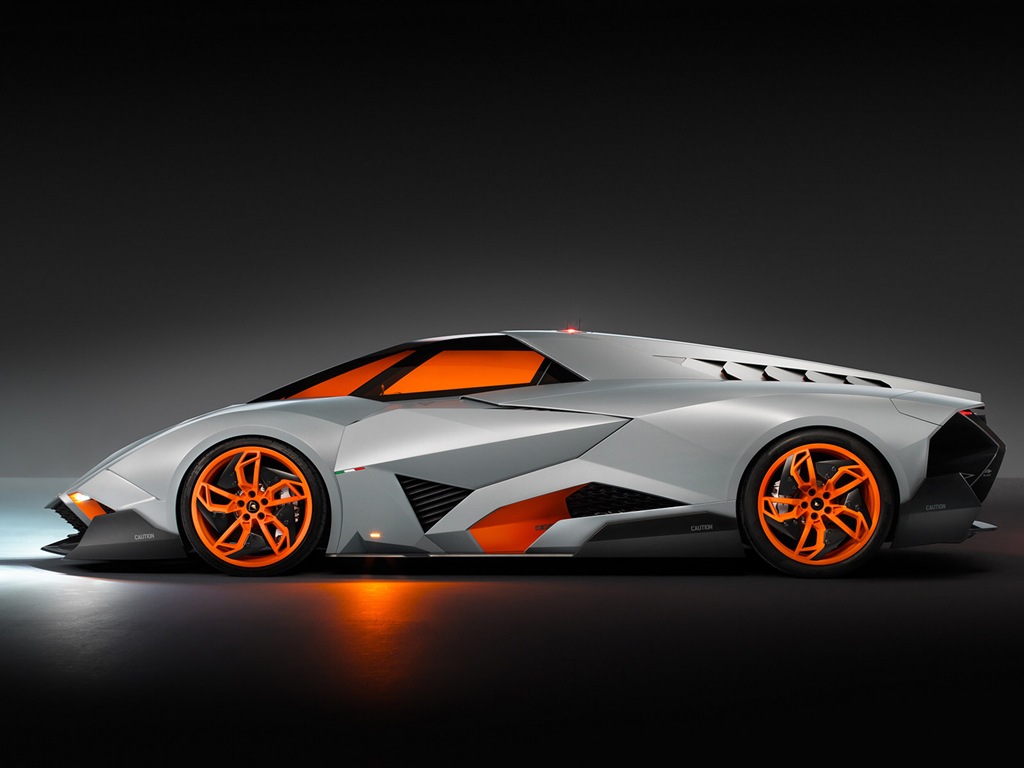 Lamborghini Egoista Concept 蘭博基尼Egoista概念超級跑車 高清壁紙 #6 - 1024x768