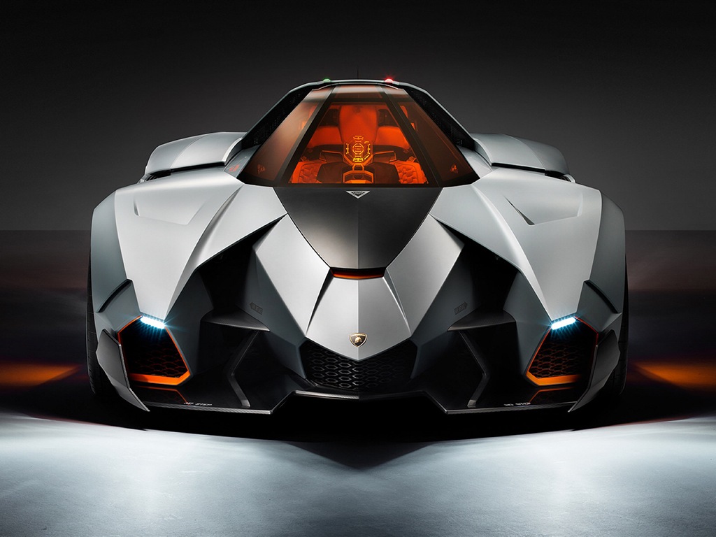 Lamborghini Egoista Concept 蘭博基尼Egoista概念超級跑車 高清壁紙 #7 - 1024x768