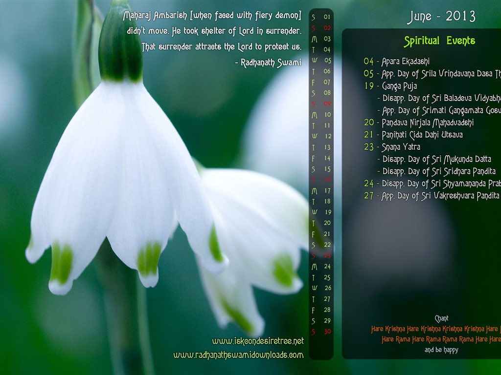 Июнь 2013 календарь обои (1) #9 - 1024x768
