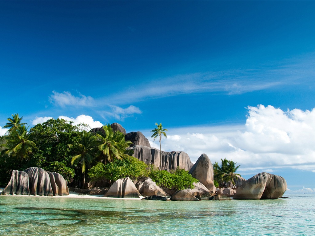 Seychelles Île nature paysage wallpapers HD #3 - 1024x768