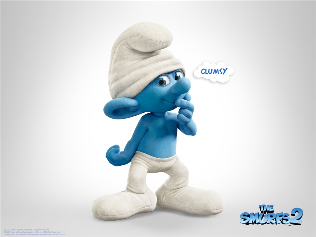 The Smurfs 2 藍精靈2 高清電影壁紙 #8 - 1024x768
