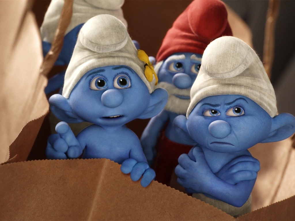 The Smurfs 2 藍精靈2 高清電影壁紙 #12 - 1024x768