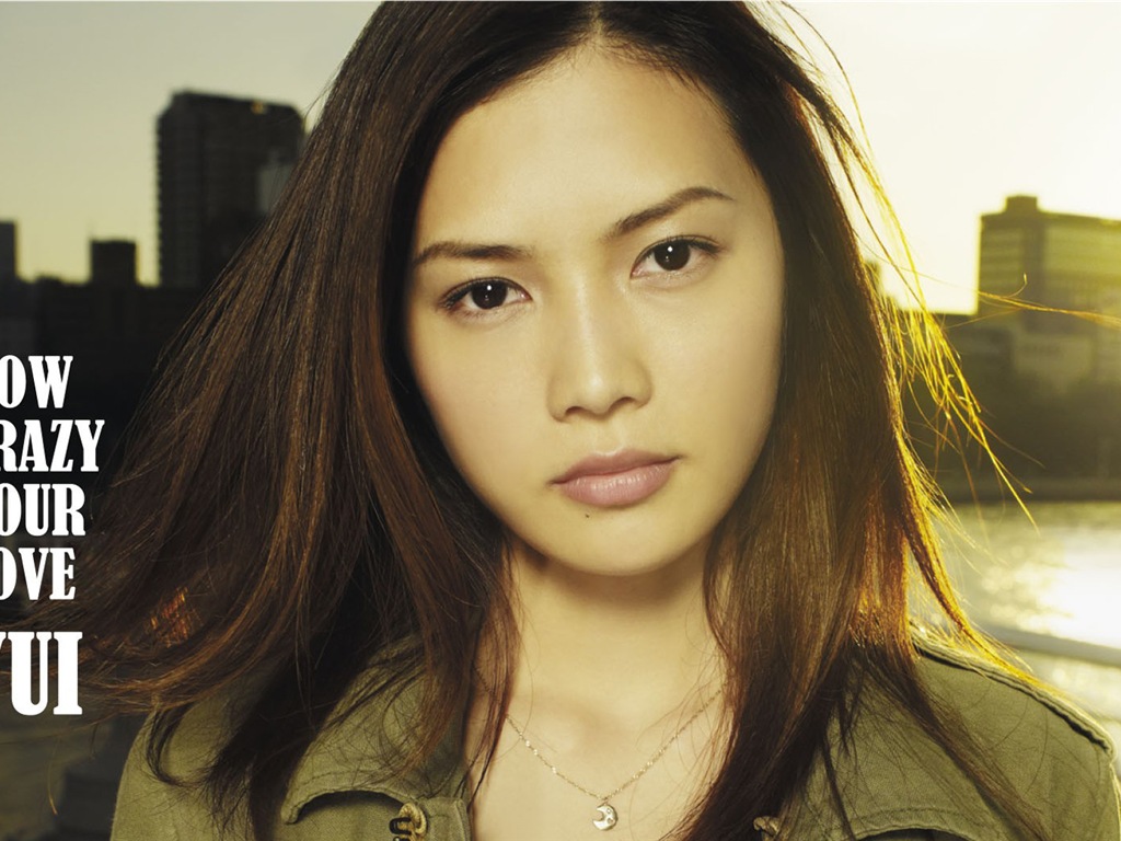 일본 가수 요시오카 유이의 HD 배경 화면 #3 - 1024x768
