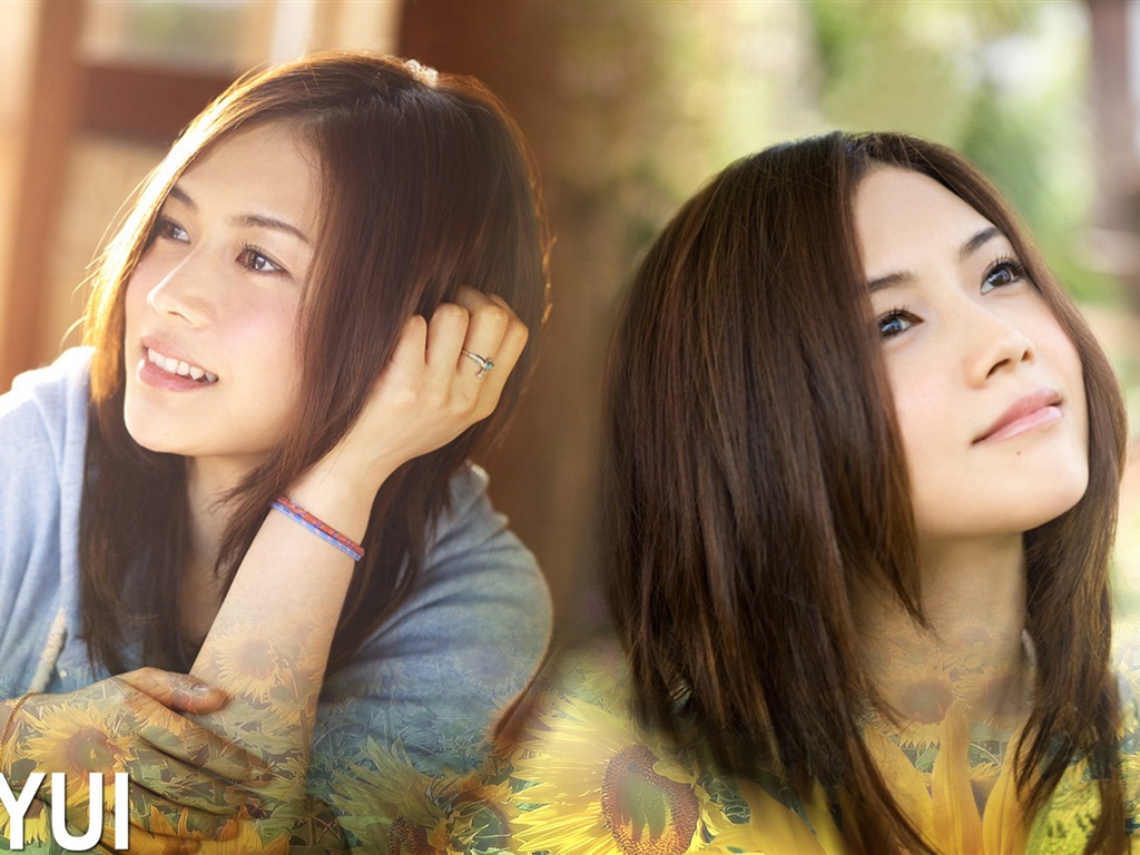 Japanische Sängerin Yui Yoshioka HD Wallpaper #10 - 1024x768