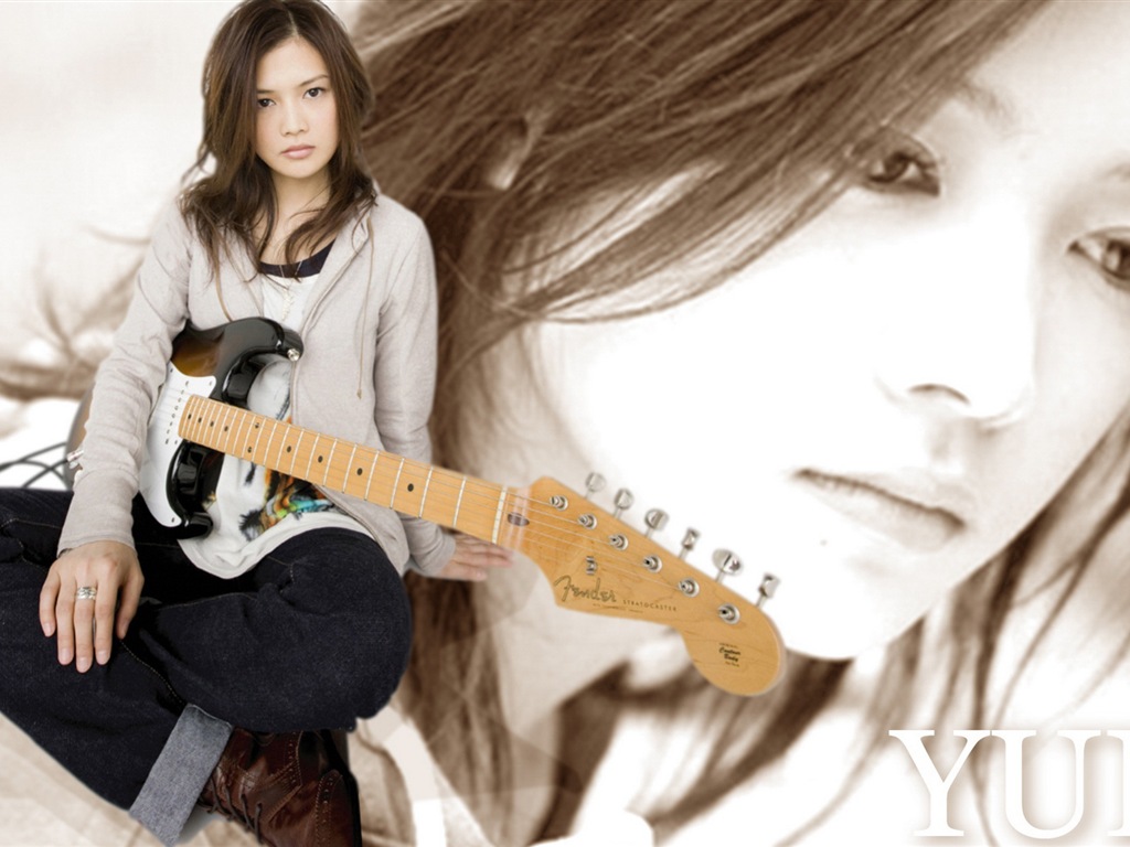 Japonský zpěvák Yoshioka Yui HD tapety na plochu #12 - 1024x768