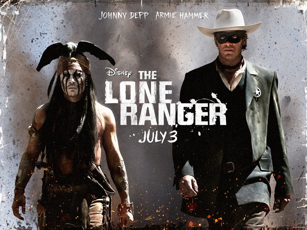 The Lone Ranger fonds d'écran de films HD #6 - 1024x768