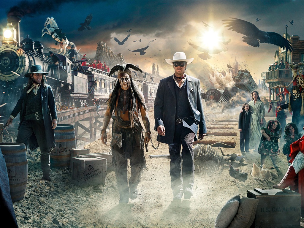 The Lone Ranger HD movie wallpapers #20 - 1024x768