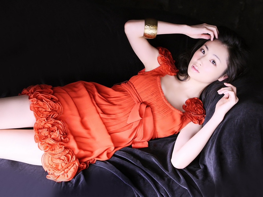Tantan Hayashi japonská herečka HD tapety na plochu #1 - 1024x768