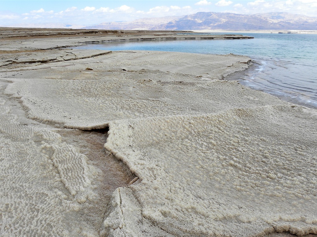 Dead Sea paysages magnifiques fonds d'écran HD #4 - 1024x768