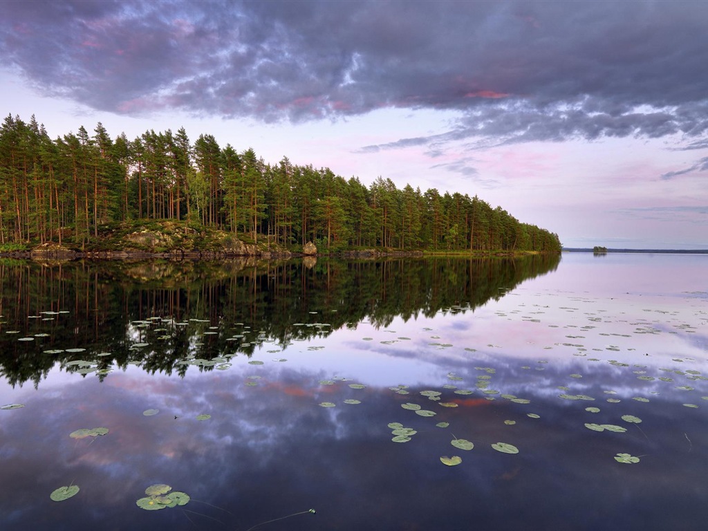 Švédsko sezón přírodní krásy HD tapety na plochu #9 - 1024x768