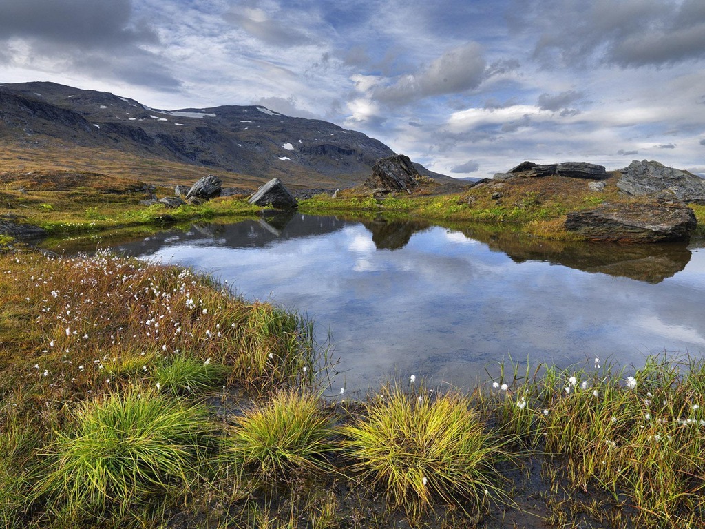 Švédsko sezón přírodní krásy HD tapety na plochu #18 - 1024x768