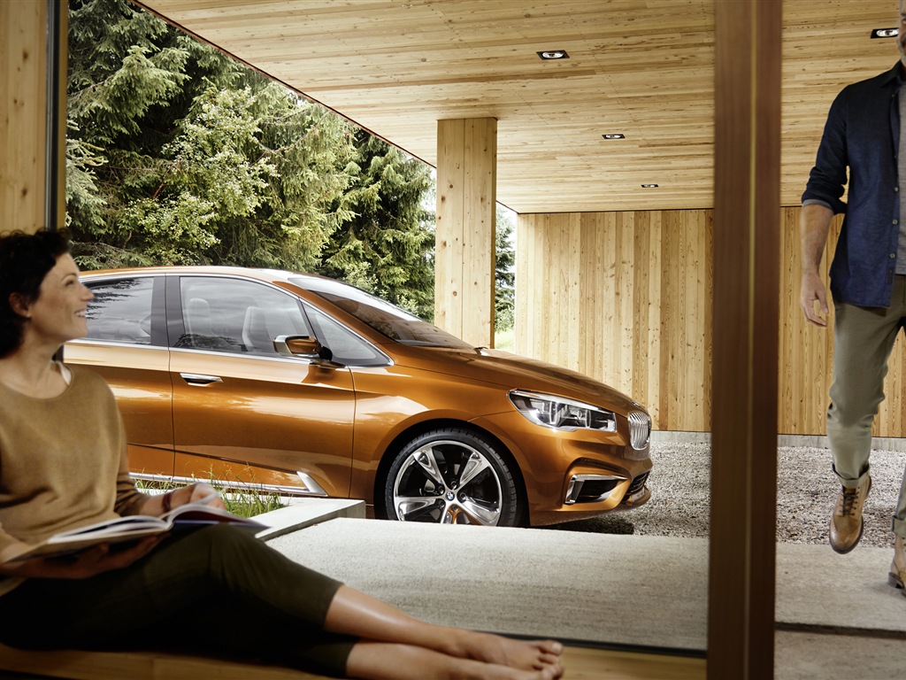 2013 BMW Concept actifs wallpapers HD Tourer #3 - 1024x768