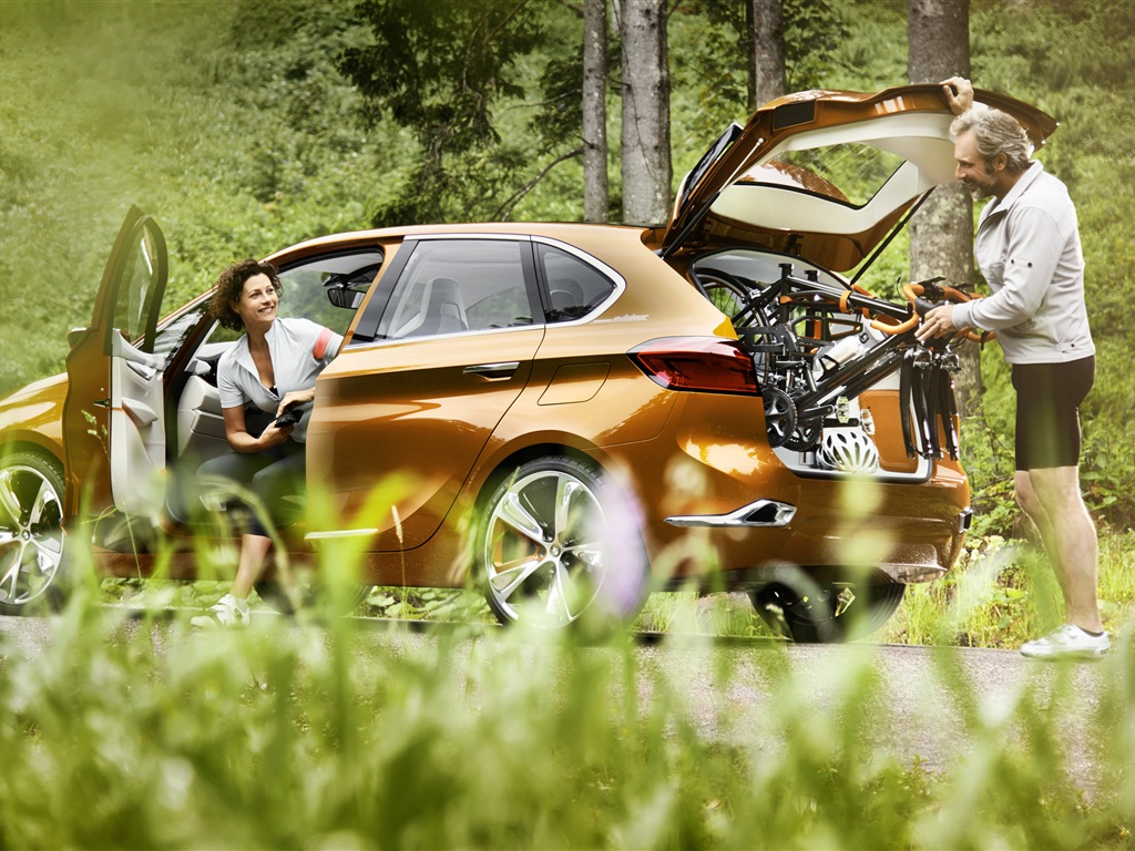2013 BMW Concept Активный Tourer HD обои #9 - 1024x768