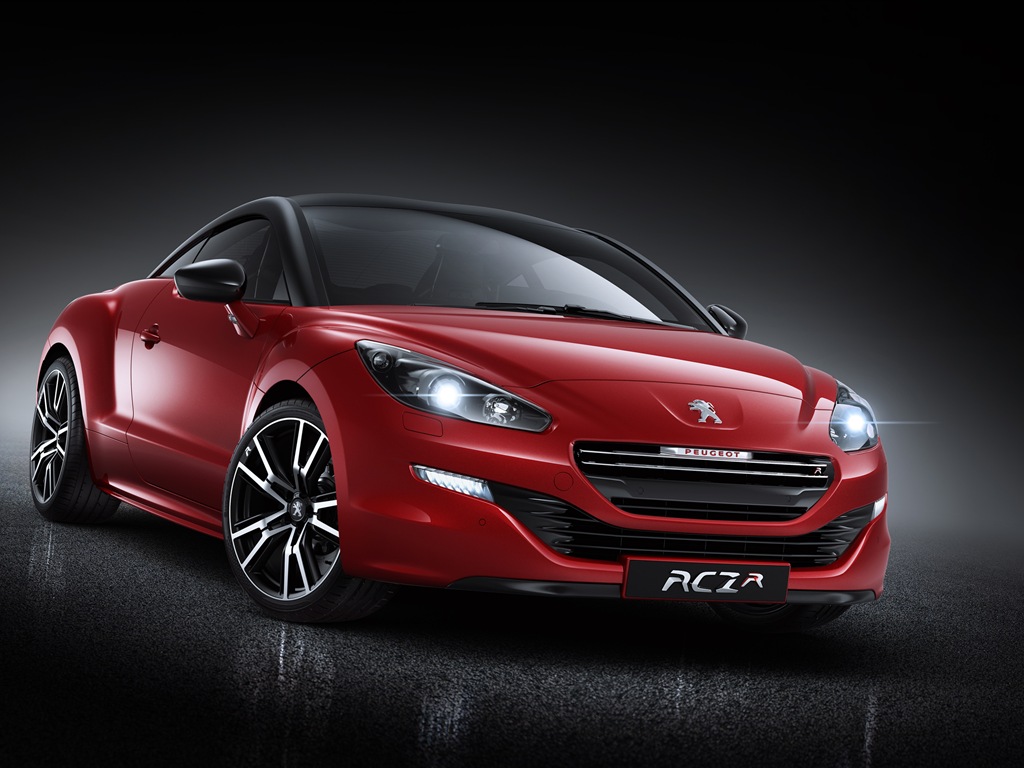 2014 푸조 RCZ R 자동차 HD 배경 화면 #2 - 1024x768